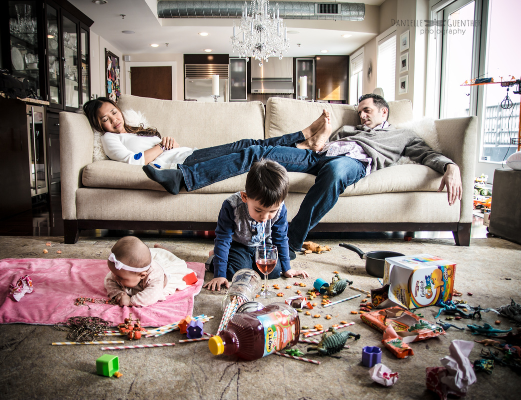 Unverstellt: die Fotografin Danielle Günther macht ehrliche Familienfotos.