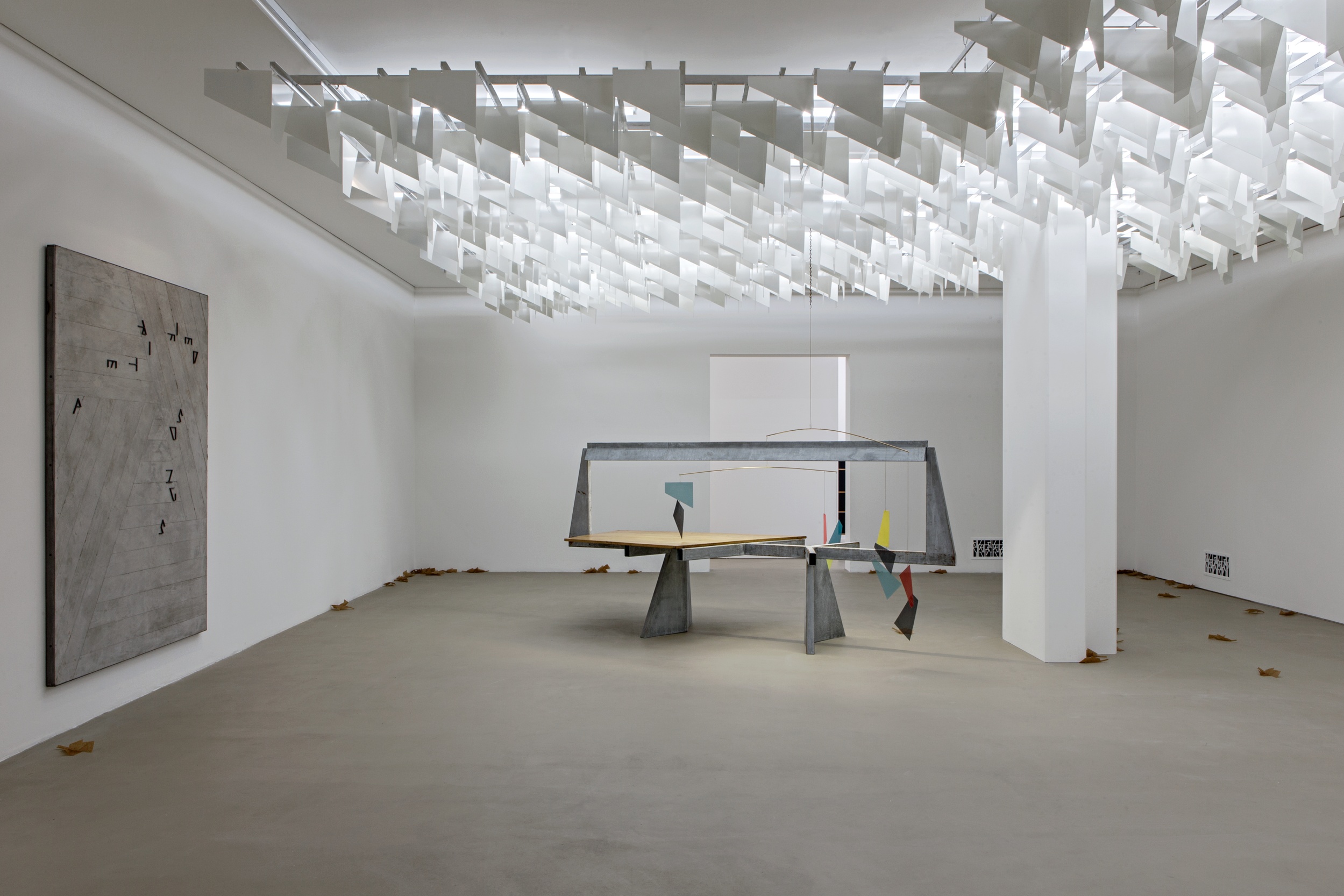 Ein modernistischer Garten: «Do words have voices.»
