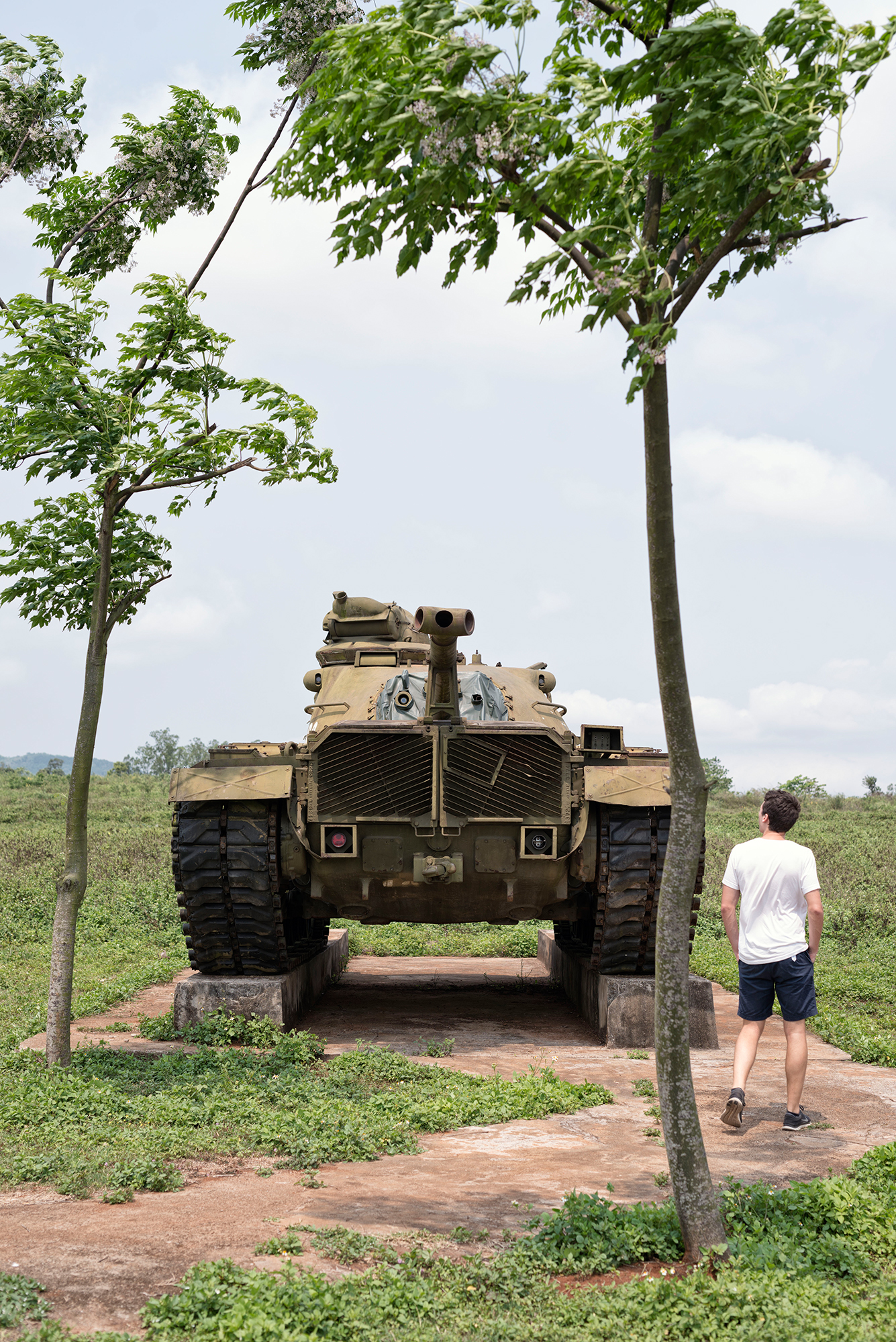 Die ehemalige Basis der US-Marines bei Khe Sanh ist heute eine Touristenattraktion. Hier fand 1968 die grösste Schlacht des Vietnamkriegs statt.