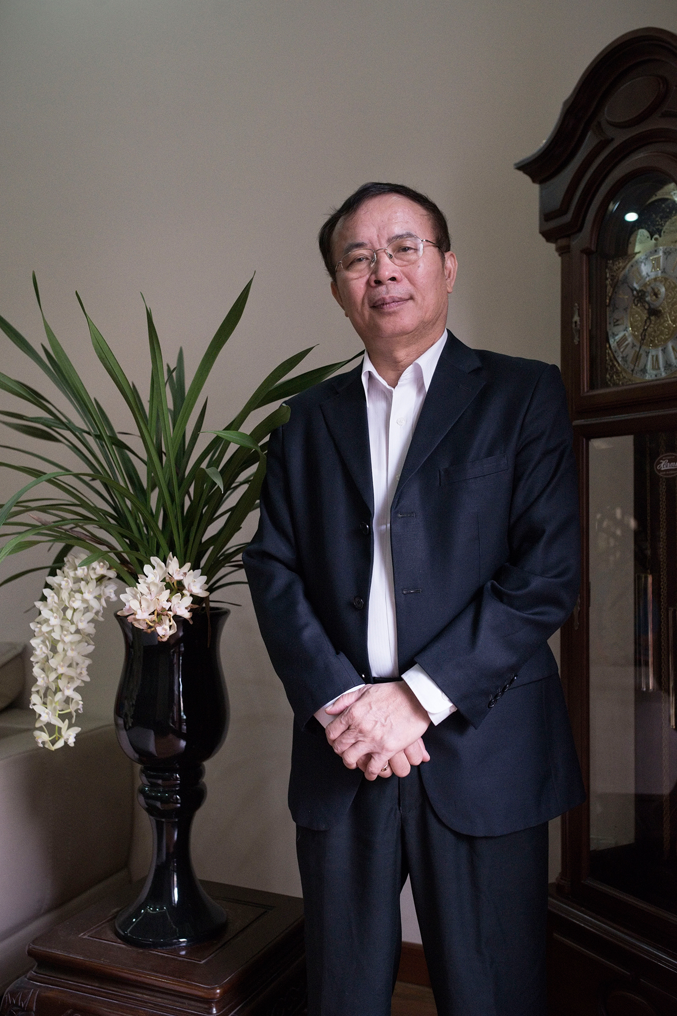 Hanoi 03.03.2015 - Assoc. Prof. Dr. MD. Le Ke Son, Director National Research Programme on toxic chemicals/dioxin, Ministery of Science and Technology, Ministry of Natural Resources and Environment. Photo Roland Schmid