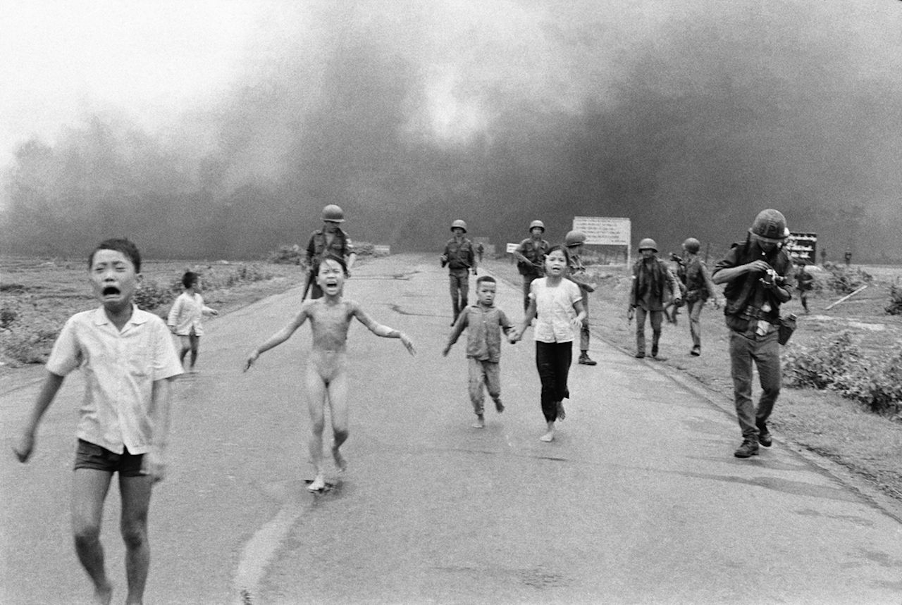 Flucht vor dem Napalm: Dieses Bild ist als Ikone des Leids in die Geschichte eingegangen.