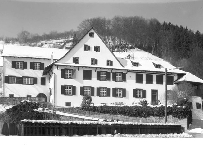 Das Bubendörfer Pfarrhaus an der Hauptstrasse 62.