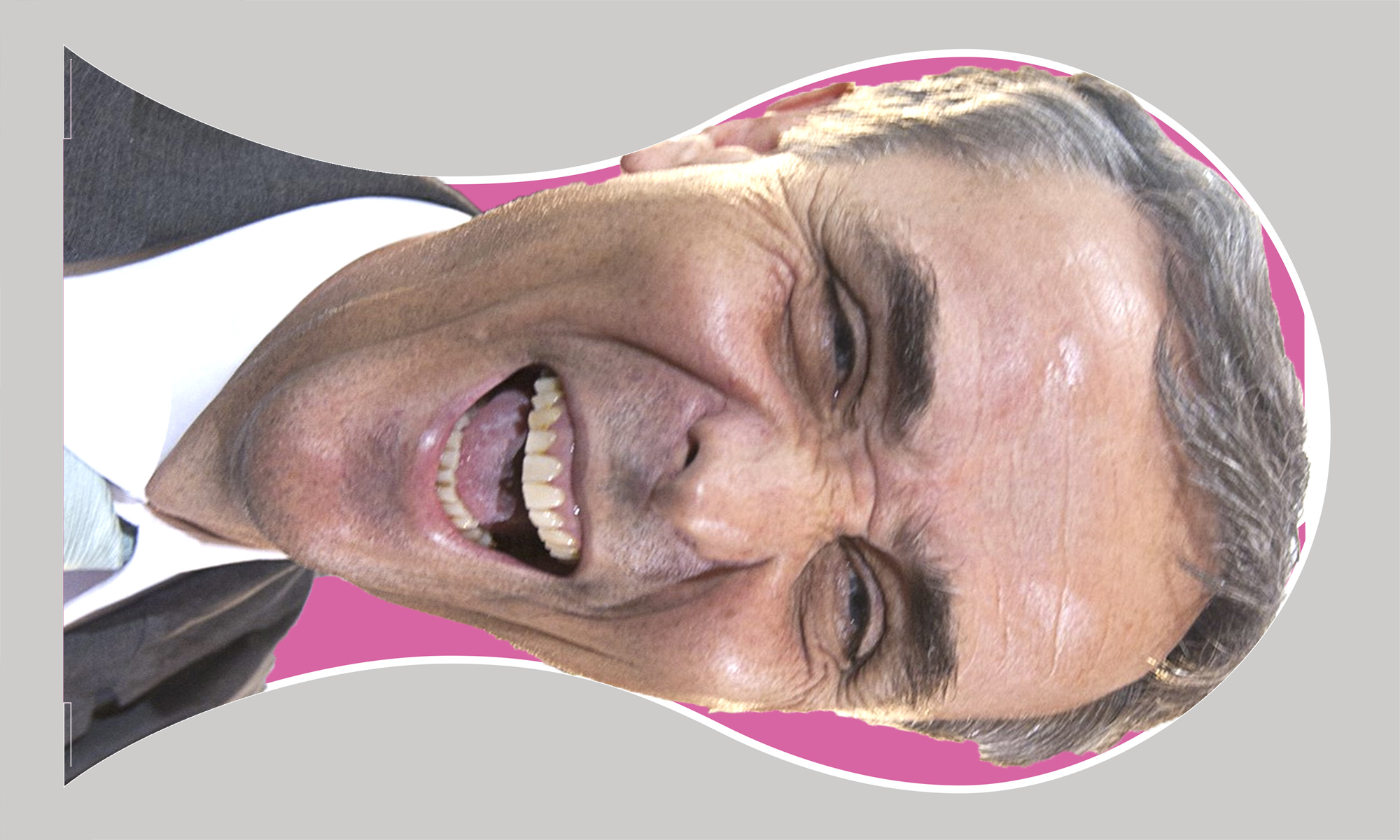 Wollten sie schon immer einmal mit Regierungspräsident Guy Morin baden gehen? Dann ist dieser «Scheffsack» genau das richtige.