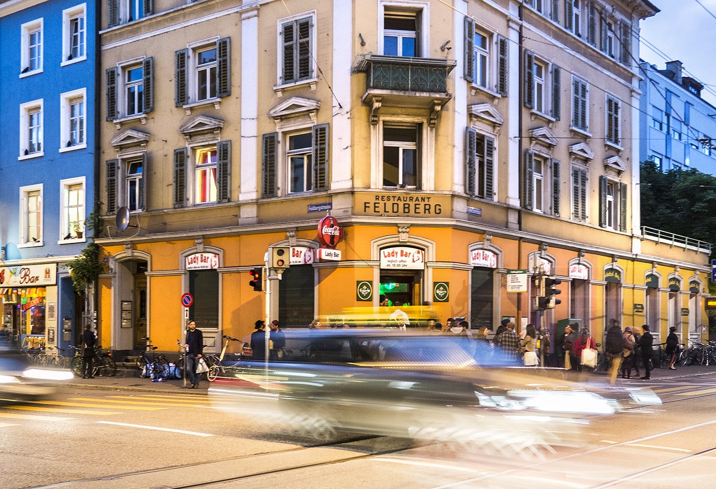 Aus einem Hotspot der Stadt mit Restaurant und Club soll ein Wohnhaus werden: Das Haus an der Feldbergstrasse 47