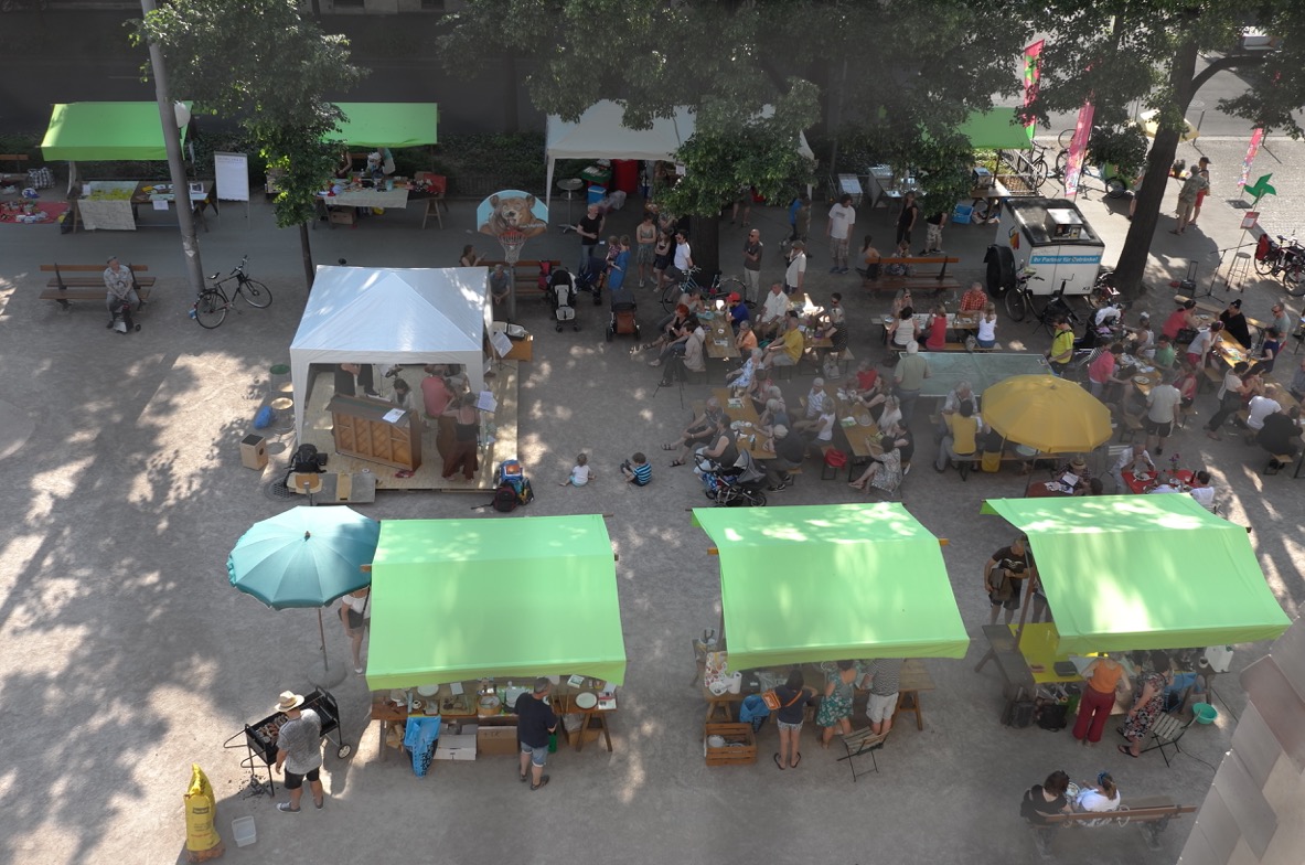 Das Matthäusplatzfest ist das Kleinbasel in einer Nussschale. Es verbindet Menschen mit unterschiedlichsten Hintergründen. 