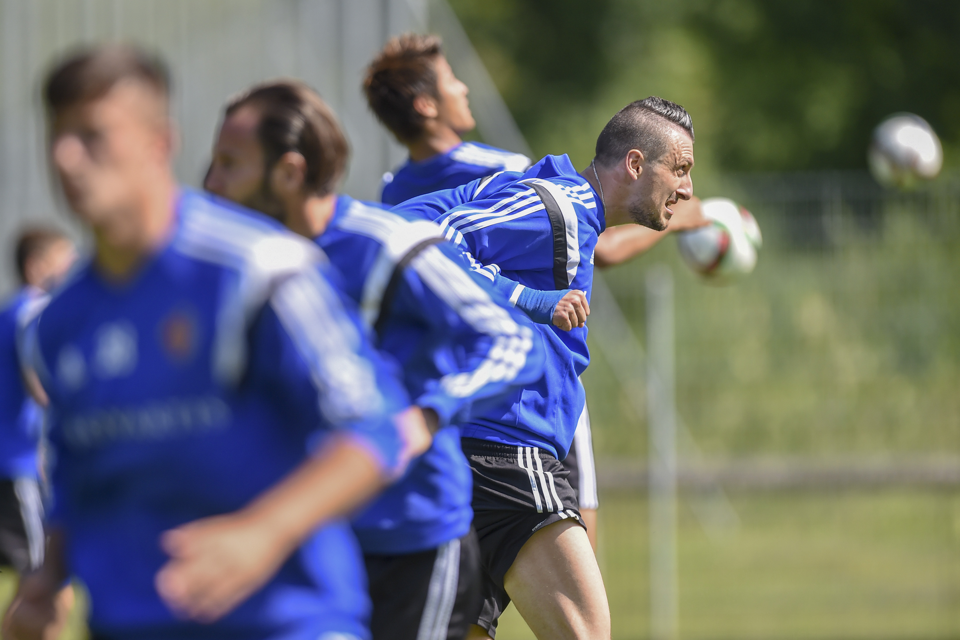 02.07.2015; Rottach-Egern; Fussball Super League - Trainingslager FC Basel; Zdravko Kuzmanovic (Basel) (Andy Mueller/freshfocus)