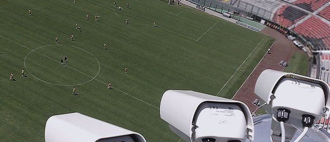 Nichts bleibt verborgen: Hochleistungskameras der Firma Prozone machen aus einem Fussballspiel eine Forschungsarbeit im 3D-Format.