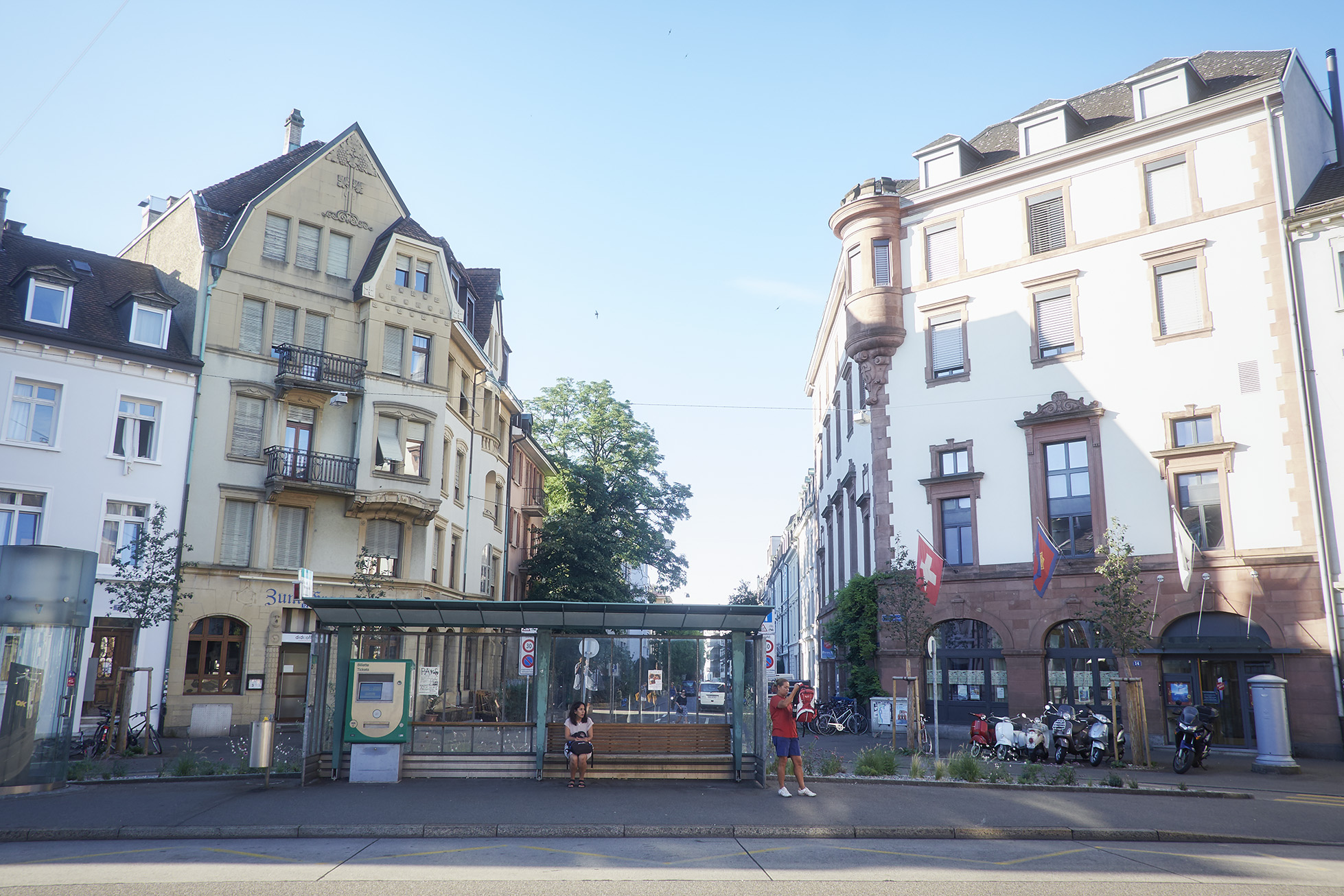 Der Erasmusplatz, eine Perle im Kleinbasel.