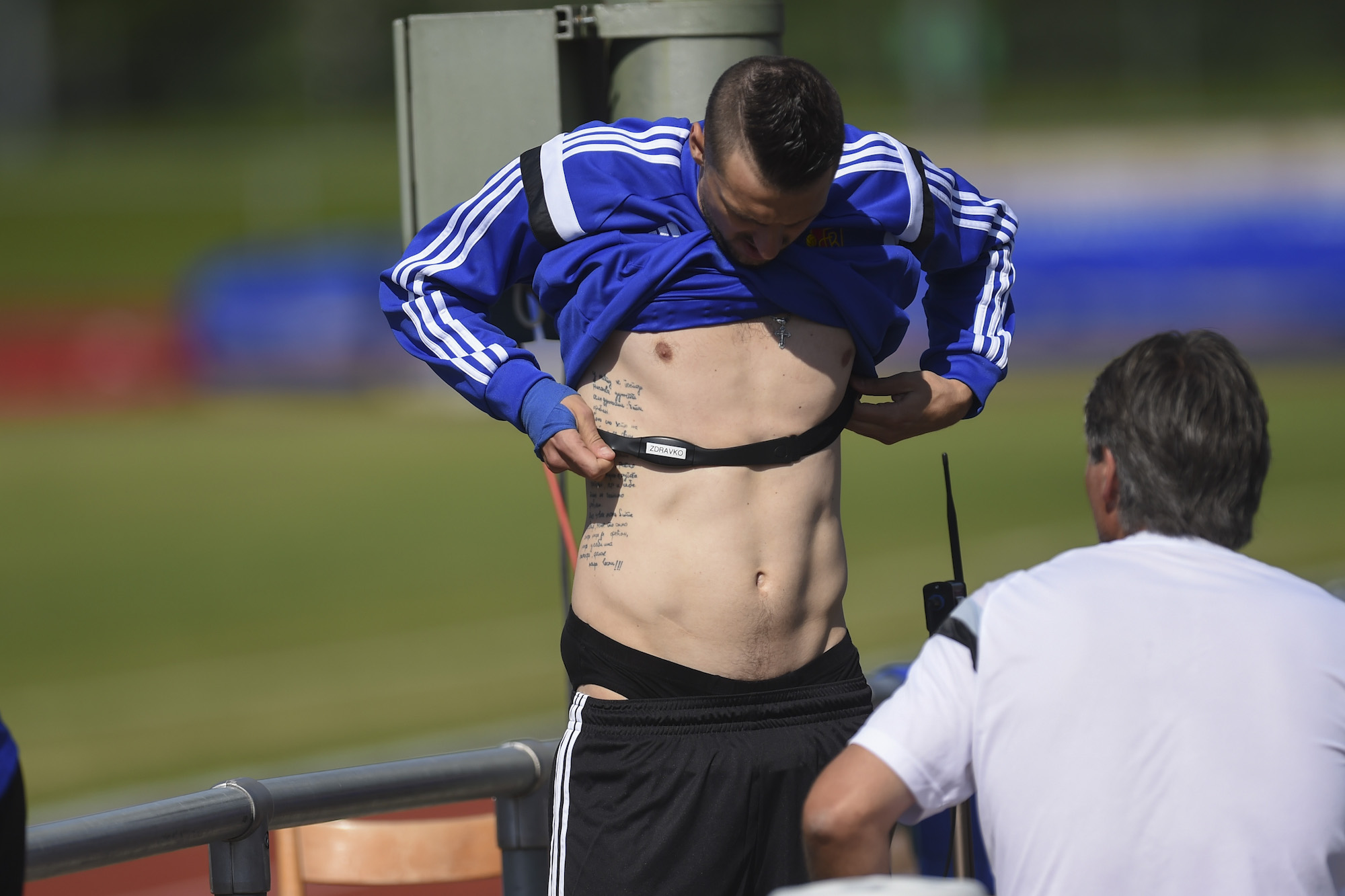 02.07.2015; Rottach-Egern; Fussball Super League - Trainingslager FC Basel; Zdravko Kuzmanovic (Basel) (Andy Mueller/freshfocus)