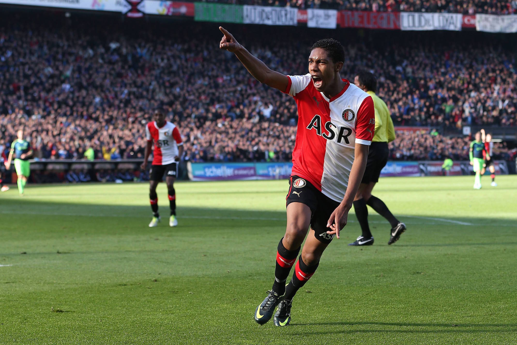 Bildnummer: 11800998 Datum: 28.10.2012 Copyright: imago/VI Images Jean Paul Boetius of Feyenoord during the Dutch Eredivisie match between Feyenoord and Ajax Amsterdam at De Kuip on October 28, 2012 in Rotterdam, The Netherlands. Feyenoord v Ajax Amsterdam Dutch Eredivisie 2012/2013 xVIxPieterxStamxdexJongexIVx PUBLICATIONxINxGERxSUIxAUTxHUNxPOLxJPNxONLY 1220754; Fussball NED 2013 xns x1x 2012 quer Image number 11800998 date 28 10 2012 Copyright imago VI Images Jean Paul Boetius of Feyenoord during The Dutch Eredivisie Match between Feyenoord and Ajax Amsterdam AT de Kuip ON October 28 2012 in Rotterdam The Netherlands Feyenoord v Ajax Amsterdam Dutch Eredivisie 2012 2013 xVIxPieterxStamxdexJongexIVx PUBLICATIONxINxGERxSUIxAUTxHUNxPOLxJPNxONLY Football NED 2013 xns x1x 2012 horizontal