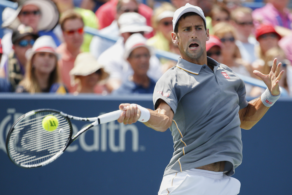 Im zweiten Satz keine Chance mehr: Novak Djokovic konnte in Cincinnati nicht triumphieren.