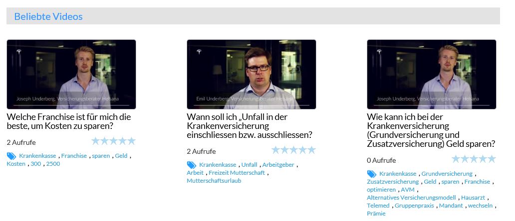 In 30 Sekunden erklärt: grundlegende Fragen zu Versicherungsdingen.