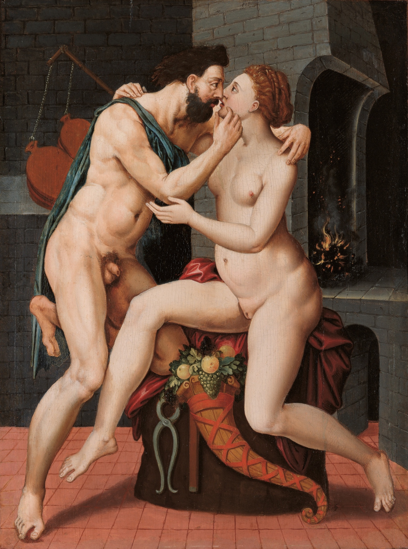 Deutscher (?) Meister des 16. Jahrhunderts: «Vulkan und Ceres».