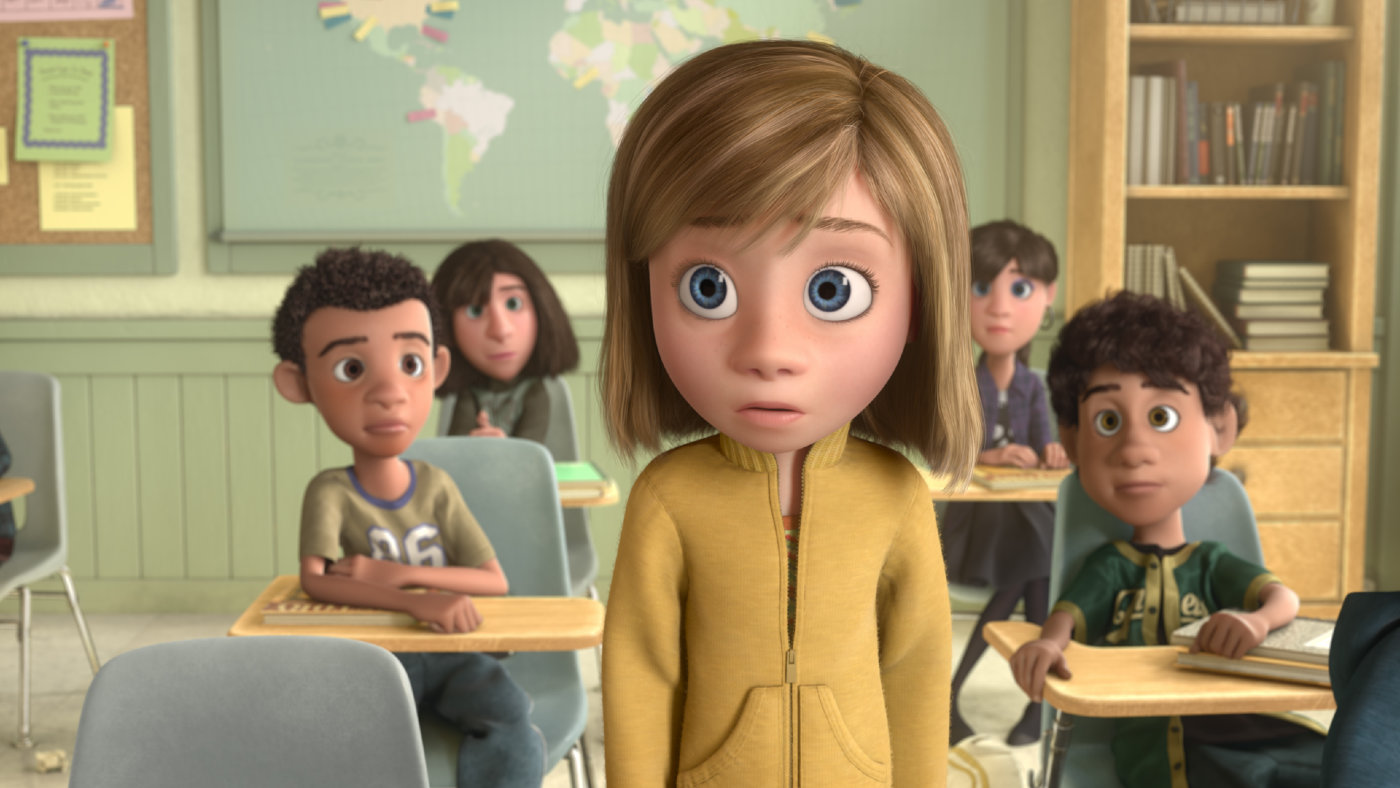 Protagonistin Riley, für einmal in Aussensicht.