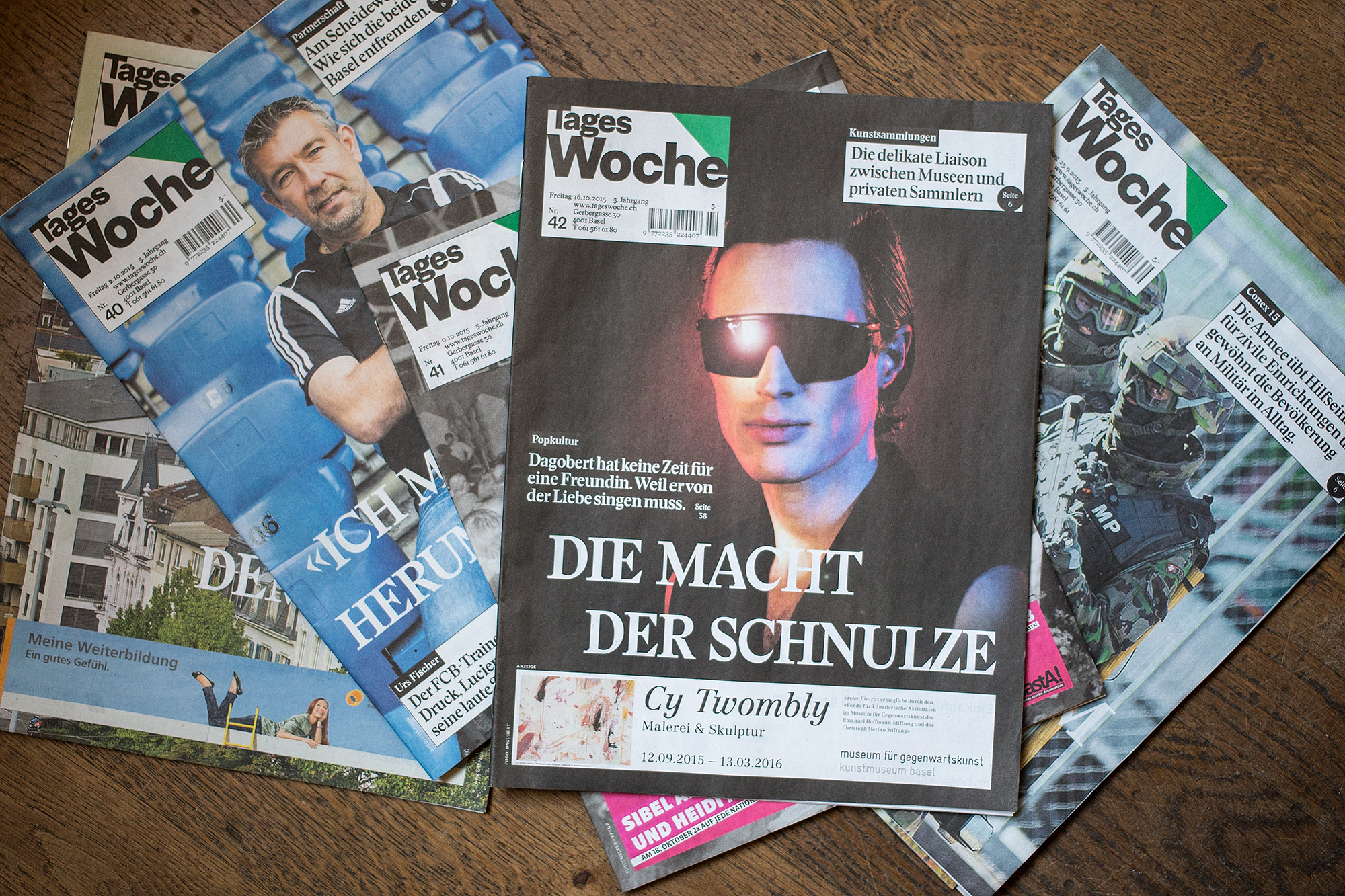 Die TagesWoche: Täglich online und freitags gedruckt.
