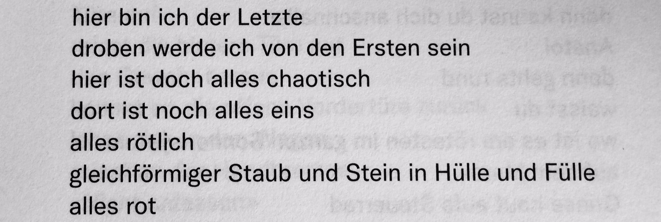 Die Sehnsucht des Menschen, auf den Punkt gebracht: Ausschnitt aus Michael Fehrs «Simeliberg».