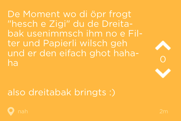 Ein Moment ist ein Moment ist ein Moment ist...