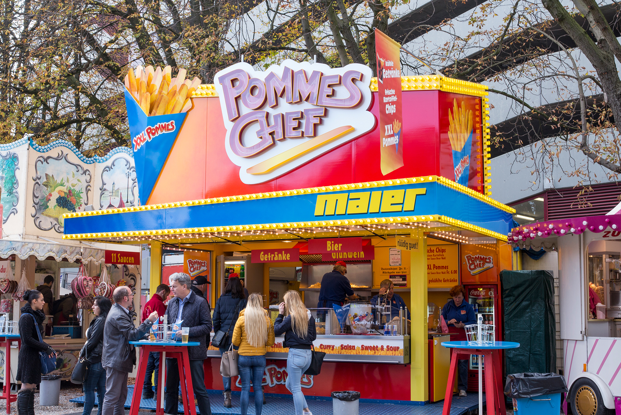 Über Essen schreiben: Tour über die Herbstmesse.