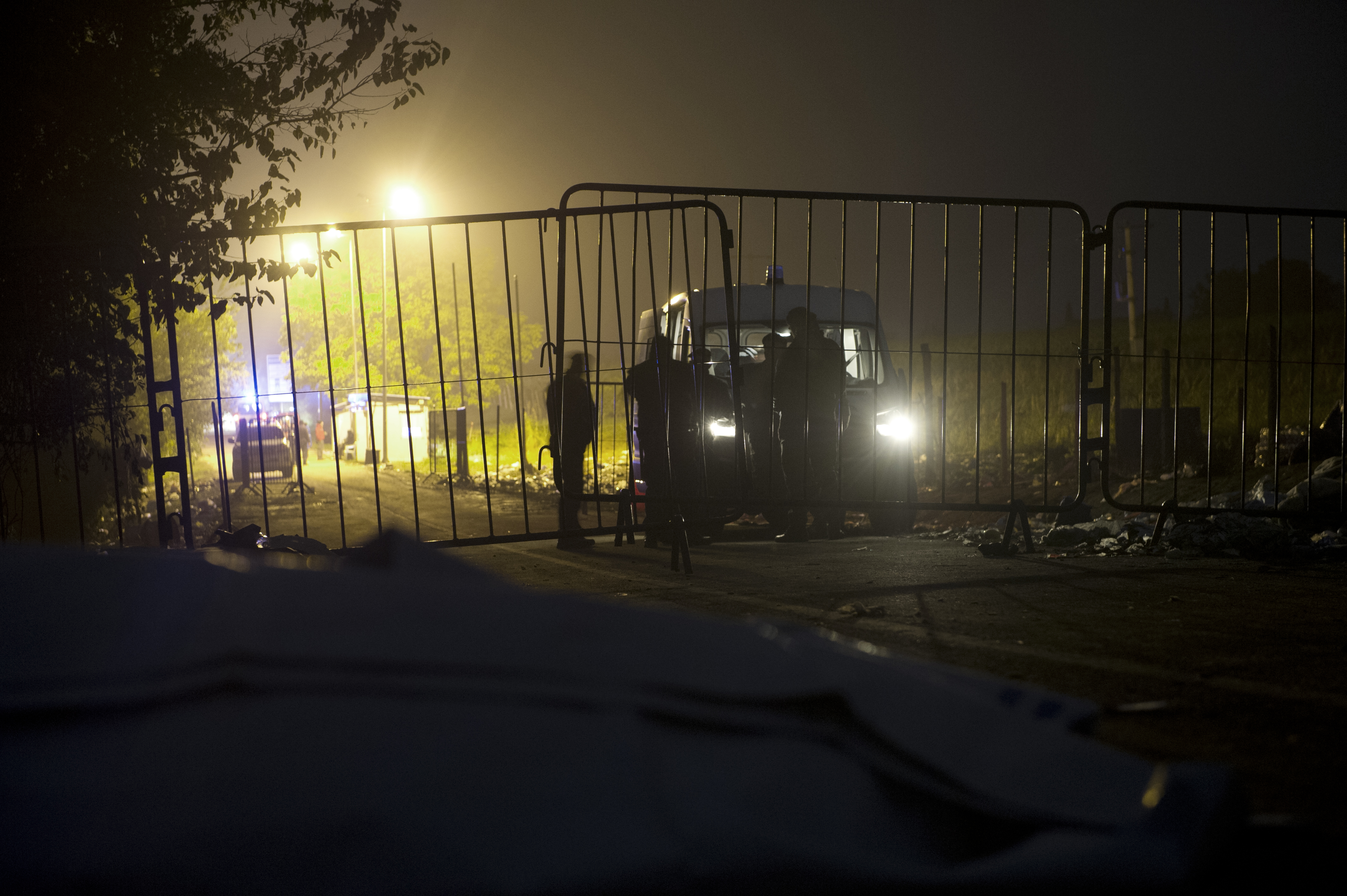 Der inoffizielle Grenzübergang zwischen Serbien und Kroatien In Berkasovo/Bapska ist der letzte, der für die Flüchtlinge offen geblieben ist.