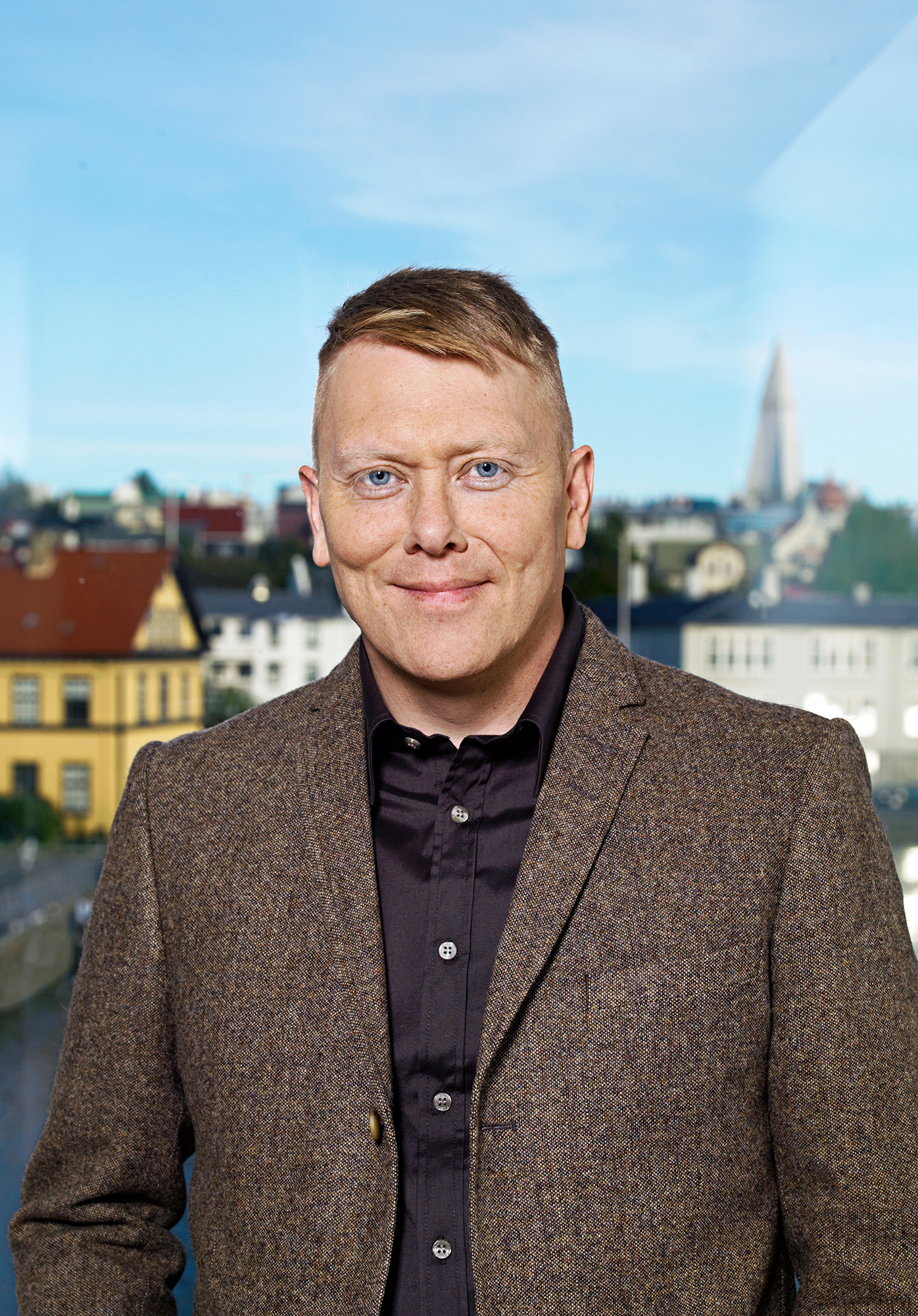 Ernst kann er auch.