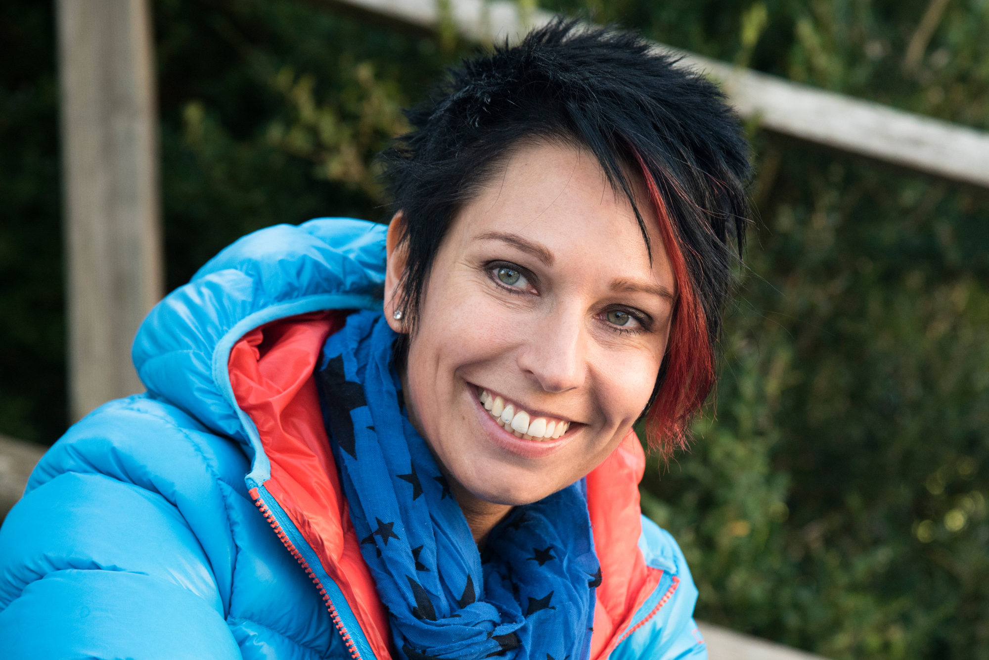 Die SVP-Politikerin und Malermeisterin Sandra Sollberger punktete im Wahlkampf mit ihrem charmanten Auftreten und dem Lächeln, bei dem ihr Zahnpiercing glitzerte.