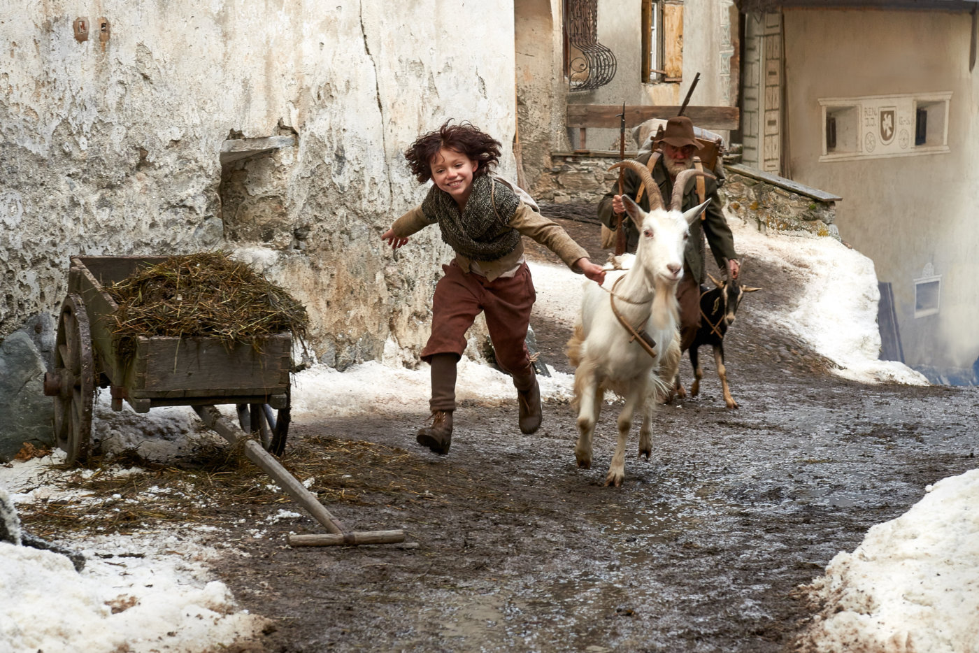 Anuk Steffen ist das neue Heidi im neuen Film.