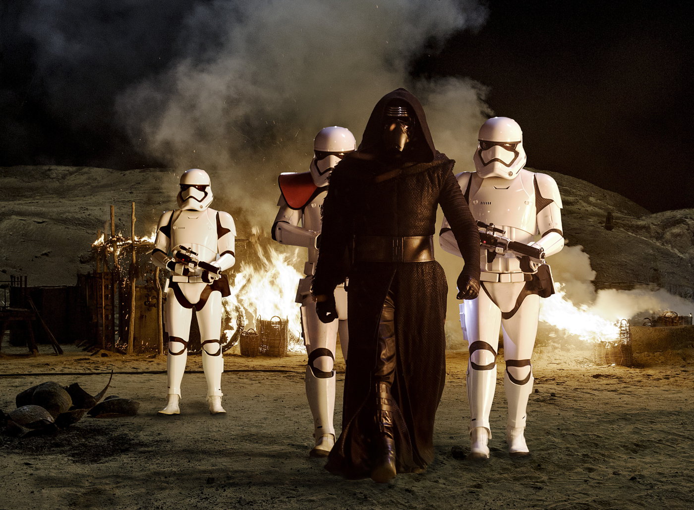 Hats schwer als Darth Vaders Nachfolger: Kylo Ren.