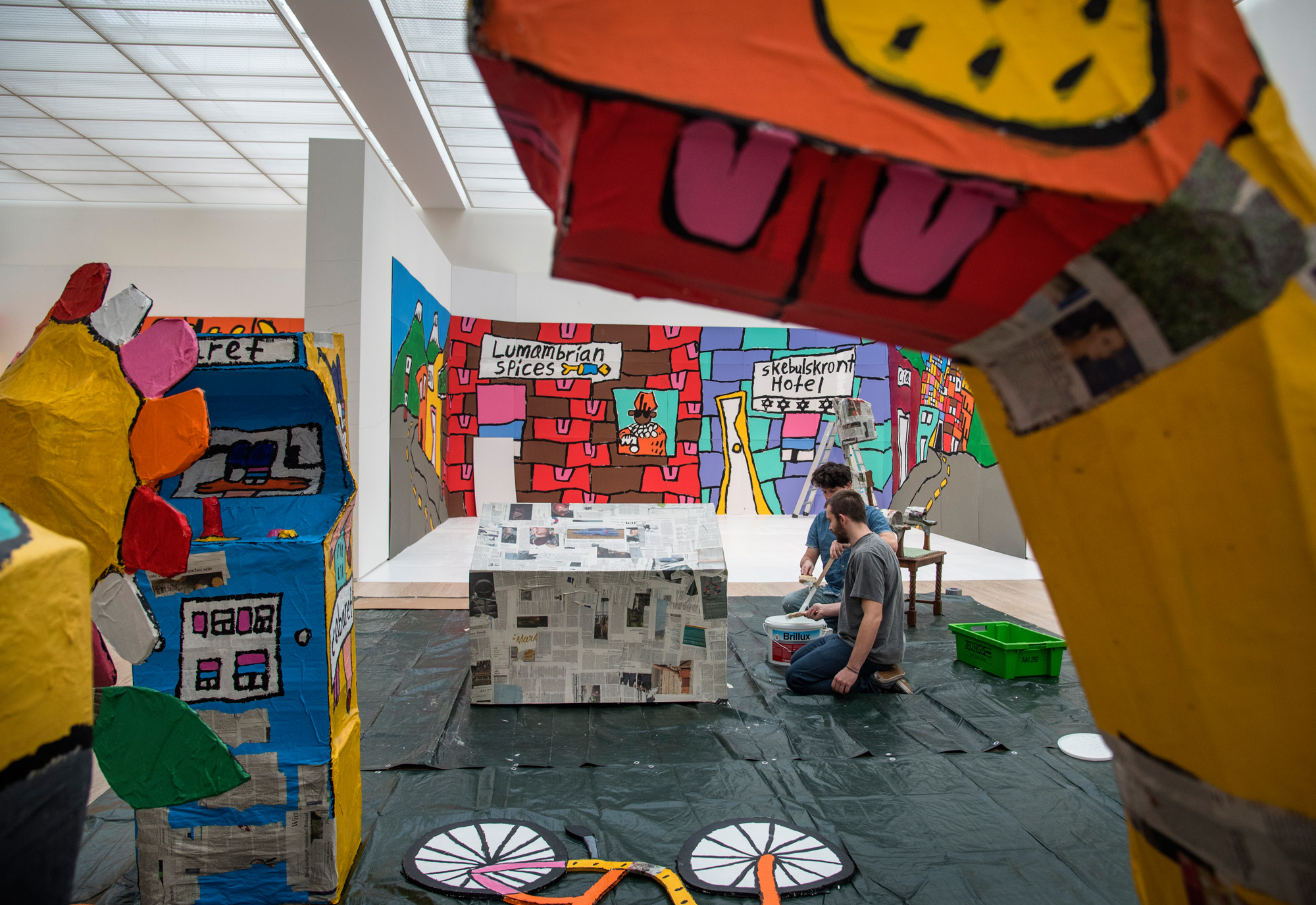 Happy Wonderland, mitten im Beyeler.