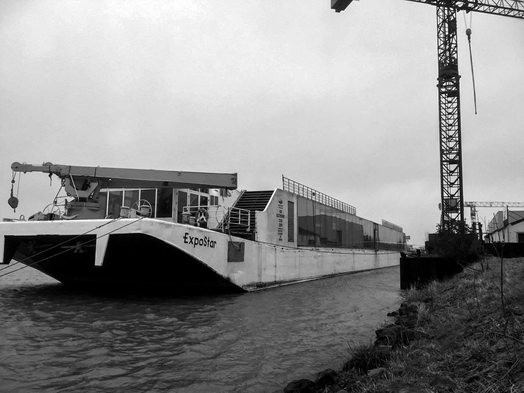 Die Expostar wird in Holland komplett renoviert. 