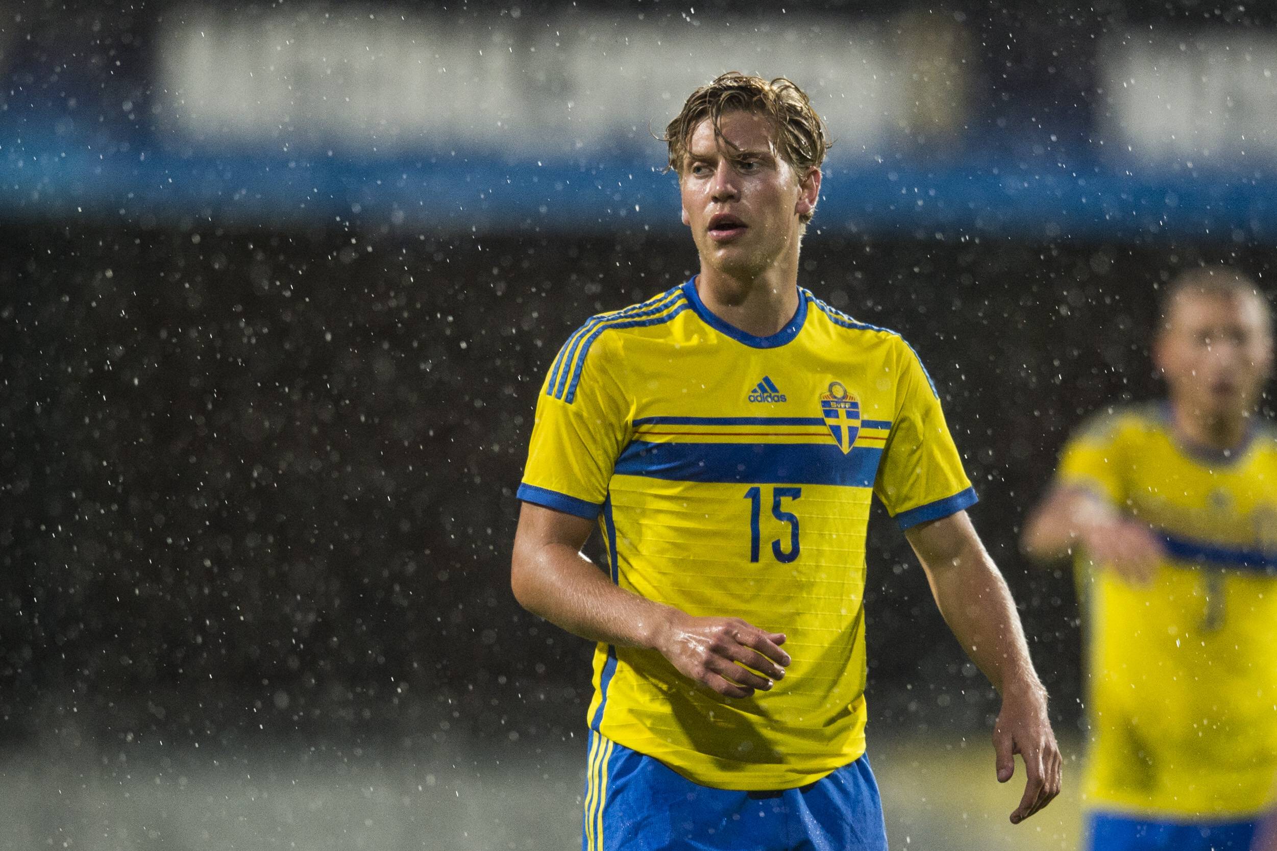 Sept. 3, 2015 - Mj�llby - Swedens Alexander Fransson during U21 EM Quali 2015 match between Sweden and San Marino - Fu�ball - Nationalteam - L�nderspiel - U 21 - PUBLICATIONxINxGERxSUIxONLY - ZUMAb138 Sept 3 2015 Mj�llby Swedens Alexander Fransson during U21 euro Qualif 2015 Match between Sweden and San Marino Football National team international match u 21 PUBLICATIONxINxGERxSUIxONLY ZUMAb138