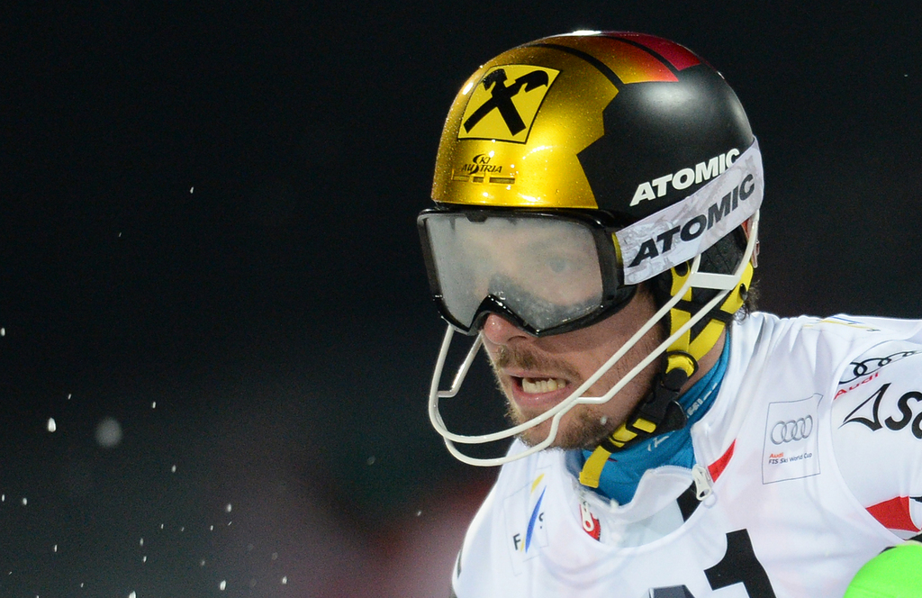 ABD0143_20160126 - SCHLADMING - �STERREICH: Der �sterreicher Marcel Hirscher am 26. J�nner 2016, im ersten Lauf im Nachtslalom der Herren in Schladming. - FOTO: APA/ROLAND SCHLAGER