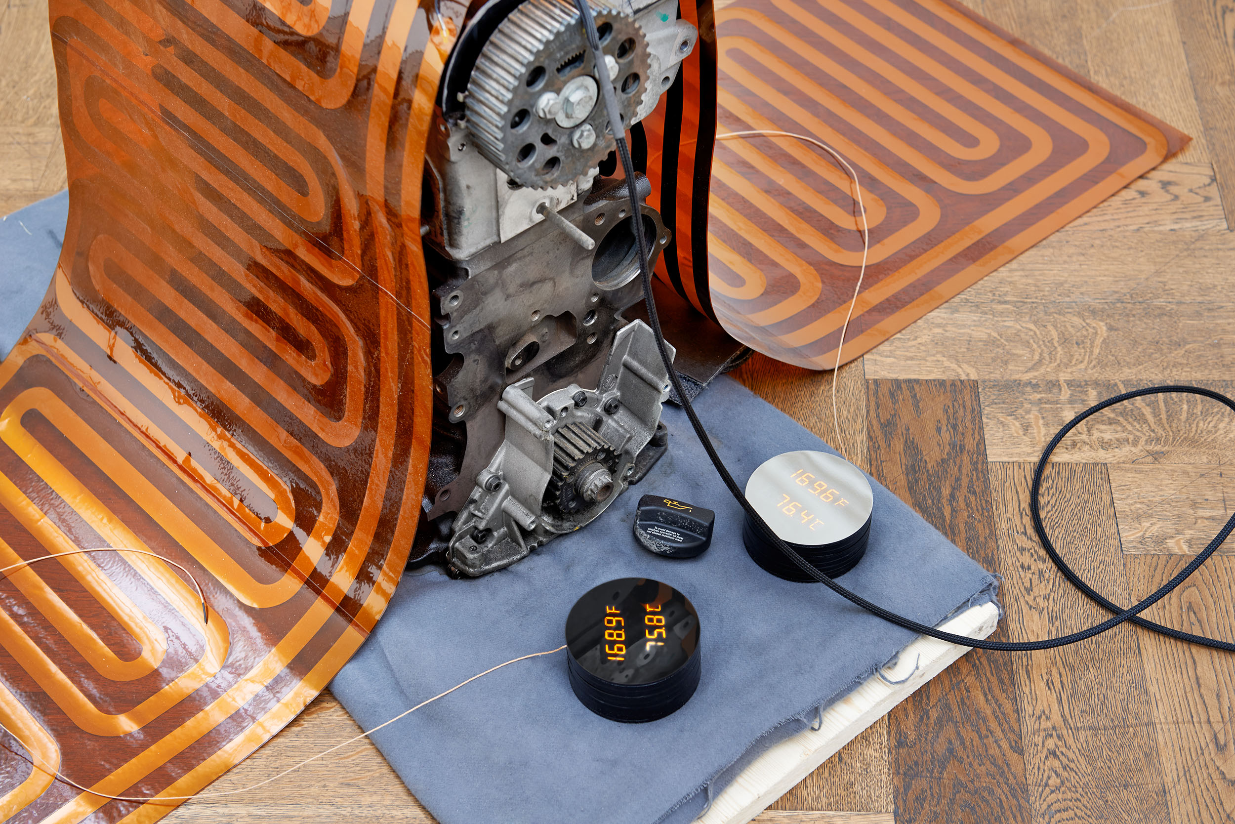 Dieser Motorblock war mal in einem Volkswagen.