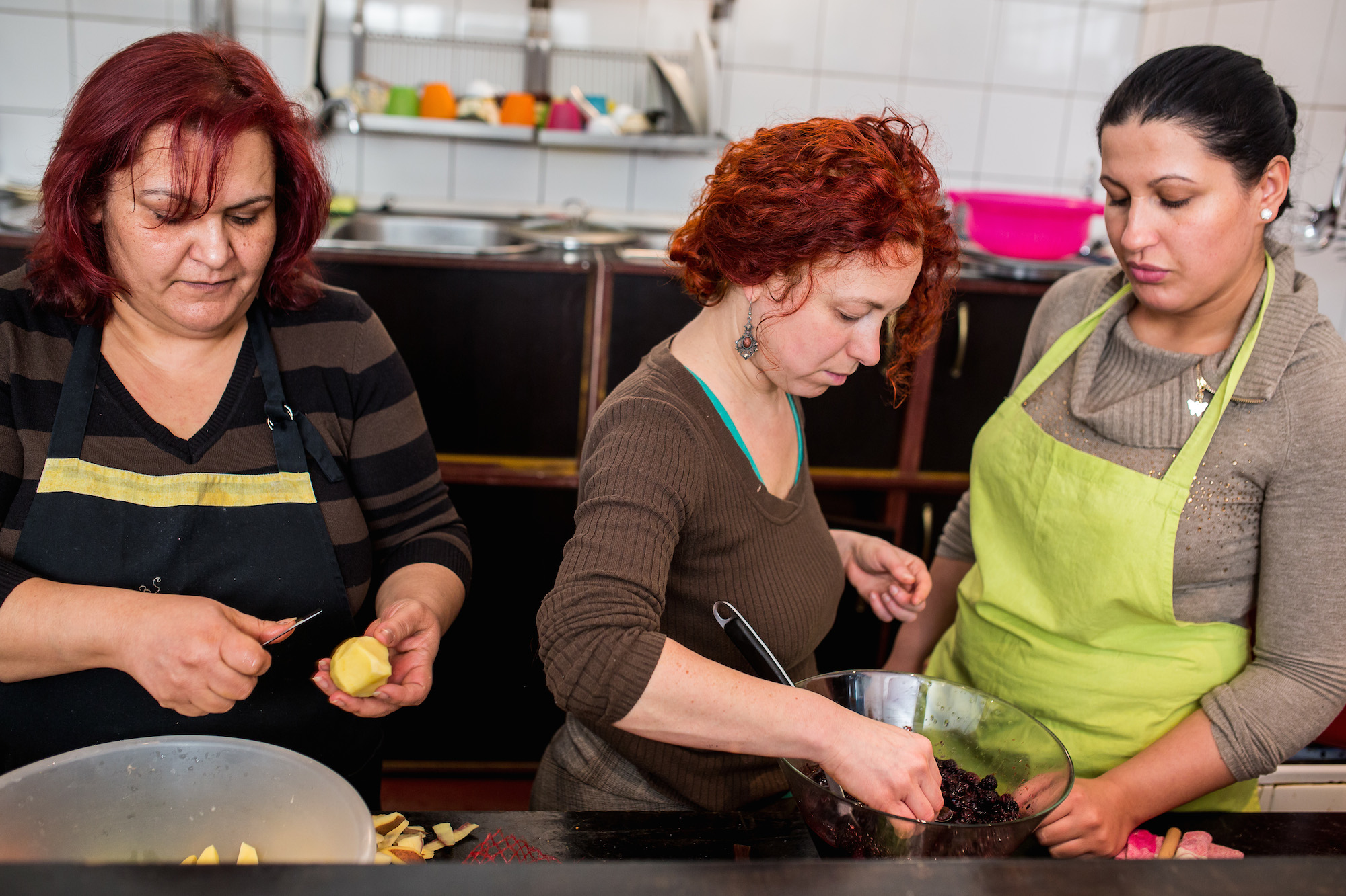 Die Mühe lohnt sich für die Frauen: Vielleicht klappts irgendwann ja auch mit einem eigenen Betrieb.