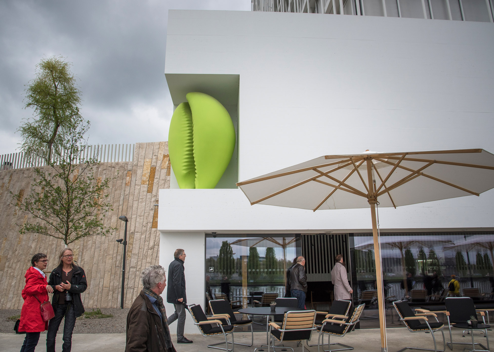 Ein Scharnier zwischen dem Uferweg und dem Novartis-Campus: Das japanische Restaurant Lokami.
