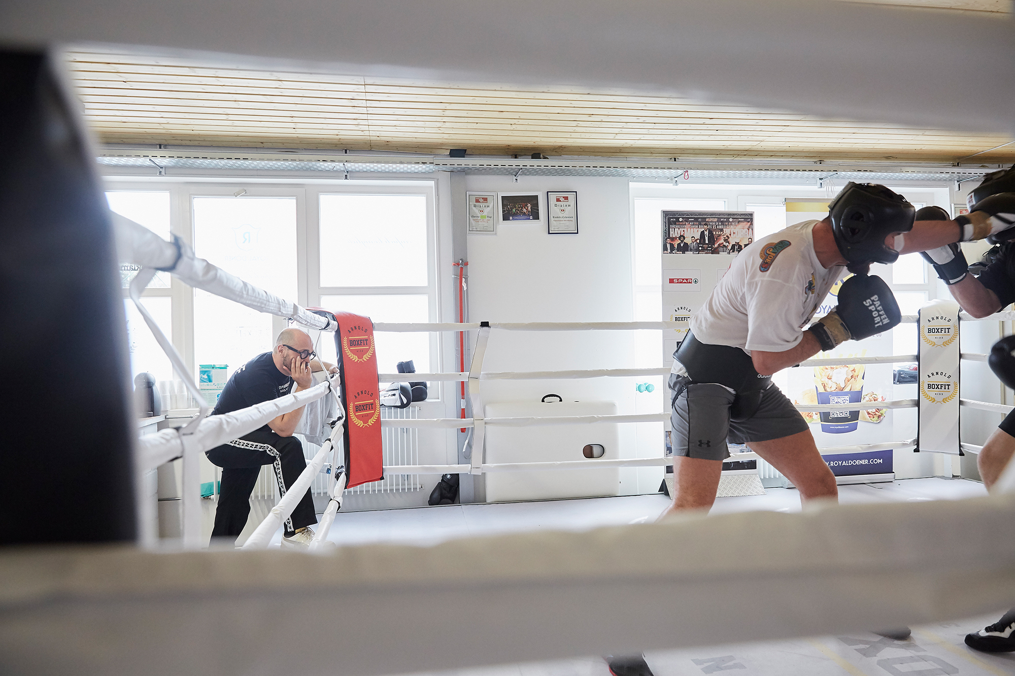 Arnold Gjergjaj bereitet sich auch seinen Kampf gegen David Haye vor.