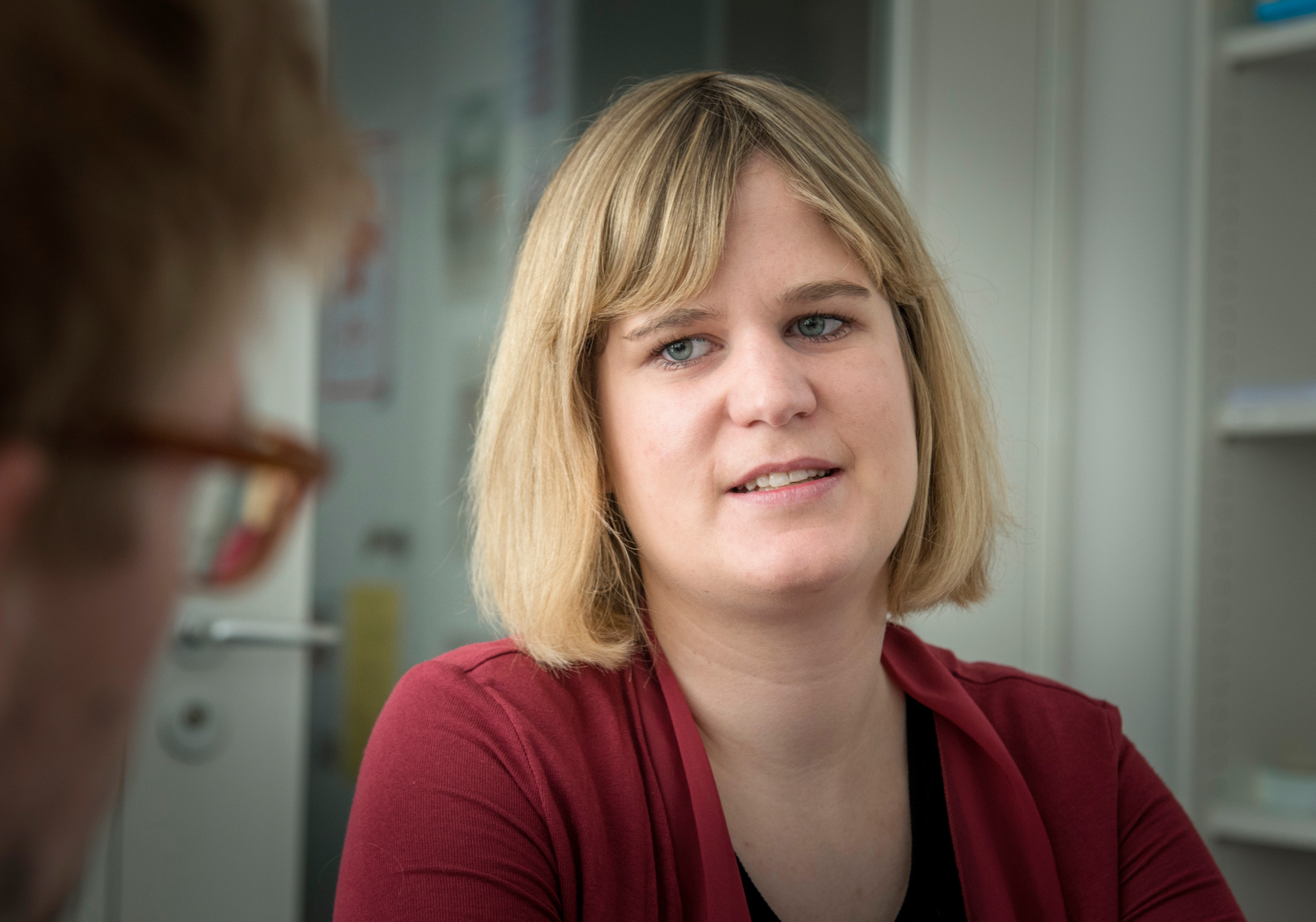 Seit 2006 als Freiwillige mit dabei: Die 27-jährige Jus-Studentin Danielle Breitenbücher.