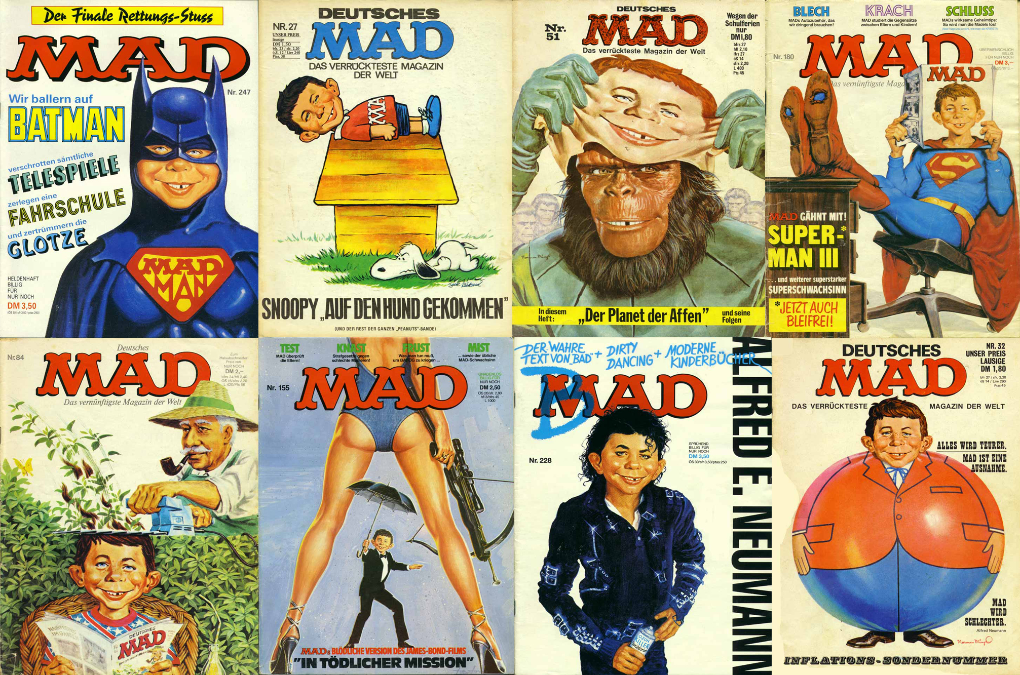 Mehr als 200 «MAD»-Titel hat Herbert Feuerstein verantwortet.