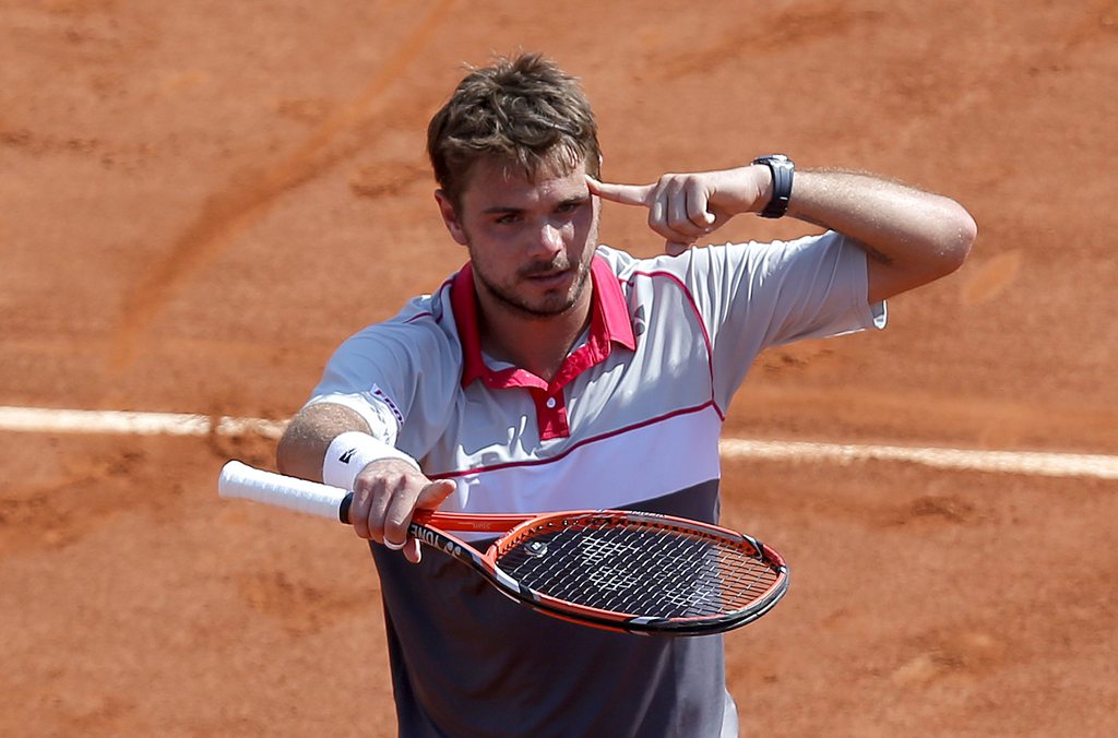 Im Final: Stan Wawrinka bewies gegen Jo-Wilfried Tsonga kühle Beharrungskraft im Tennis-Backofen von Paris.