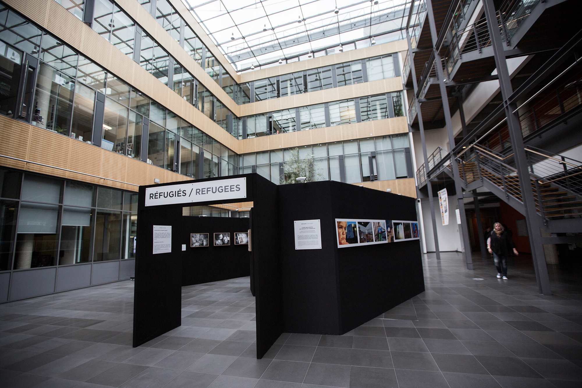 FOTO: TAGESWOCHE/STEFAN BOHRER - 29.4.16 - STRASBOURG/FR: BESUCH BEIM TV SENDER ARTE IN STRASBOURG