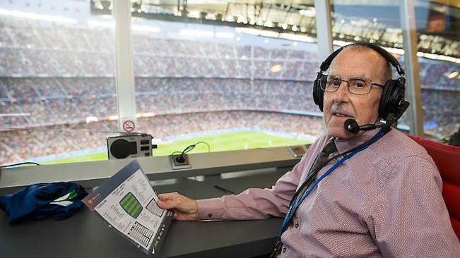 Für immer verstummt: Manel Vich – der legendäre Stadionsprecher des FC Barcelona – ist gestorben.