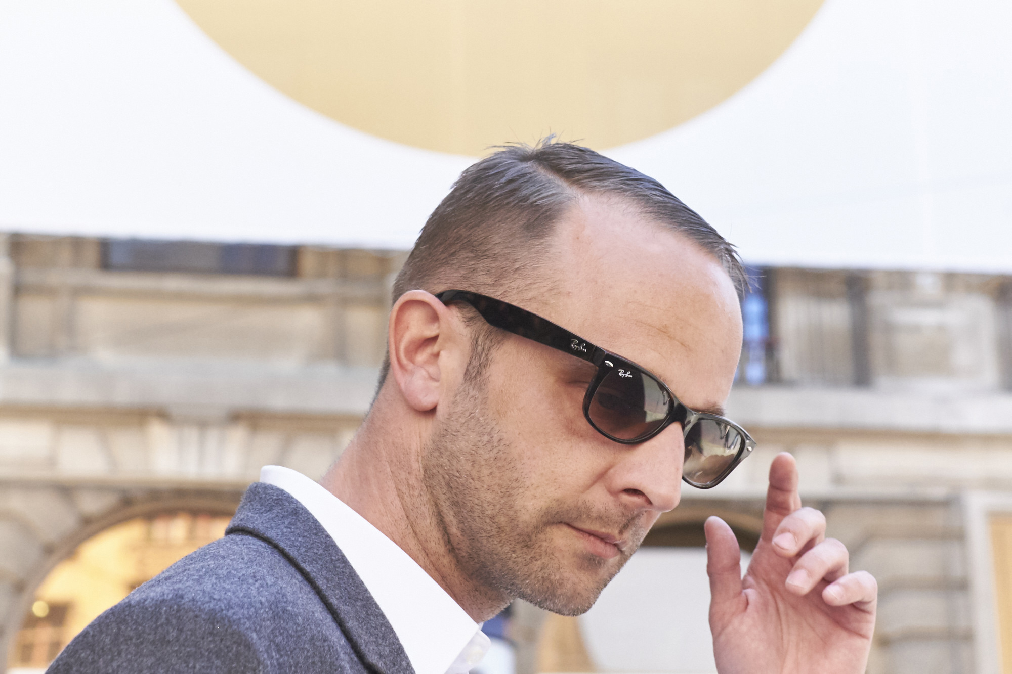 Bewegt sich gerne dort, wo man ihn nicht sieht: Werber und PR-Berater David Schärer.