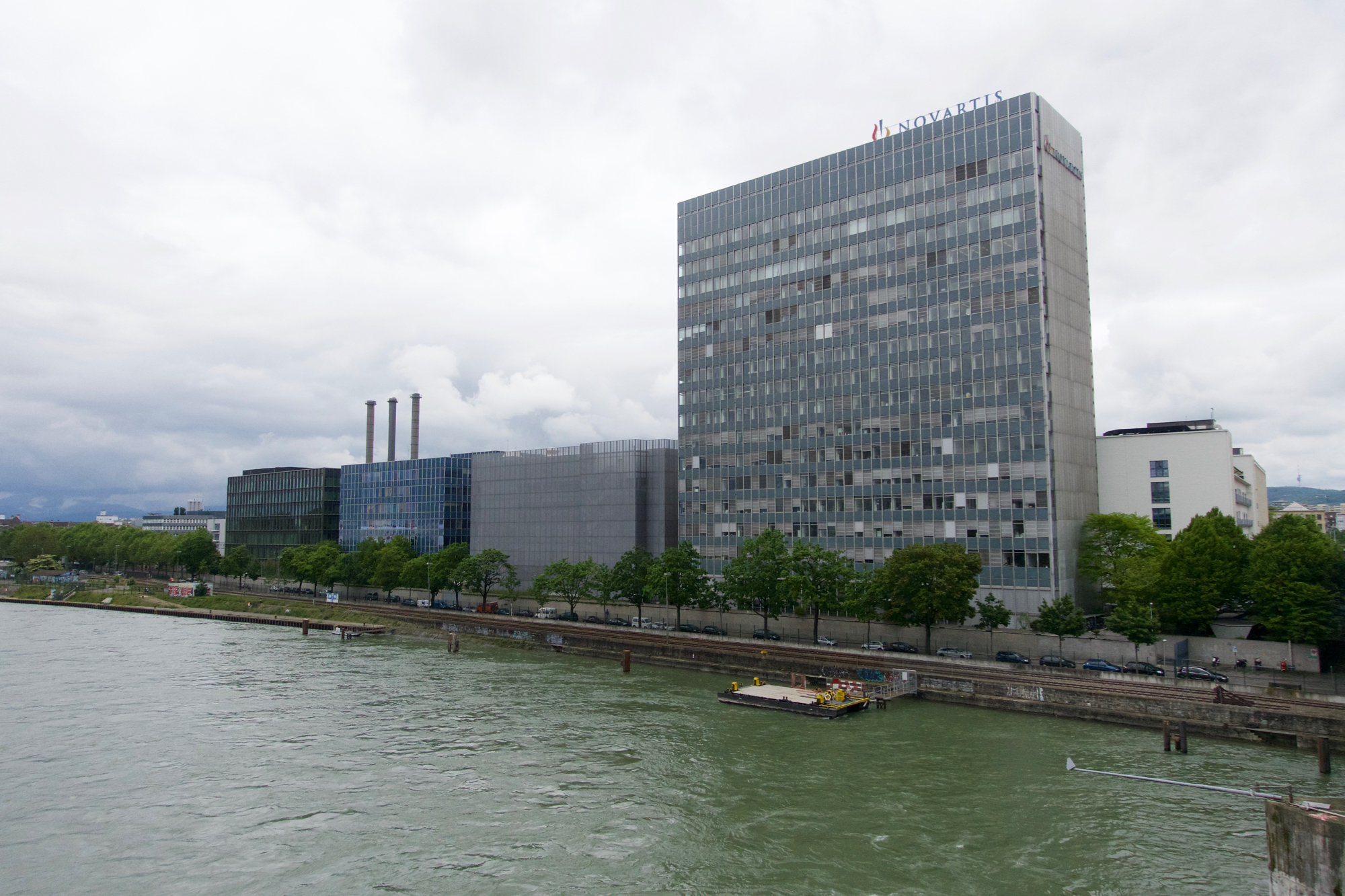 Das Filetstück am Rheinufer möchte Novartis als strategische Reserve behalten.