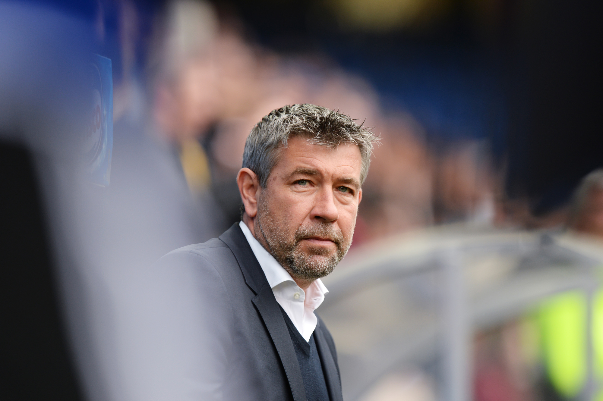 03.04.2016; Basel; Fussball Super League - FC Basel - BSC Young Boys; Trainer Urs Fischer (Basel) (Steffen Schmidt/freshfocus)