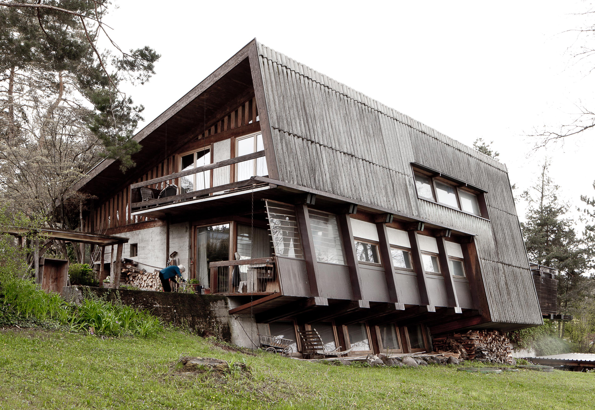 Wohn- und Atelierhaus in Gockhausen, 1957-59,