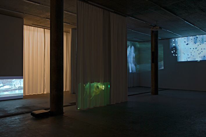 Zauberhaft: Hannah Weinbergers «On Seen» im Riehenstrassener Untergrund.