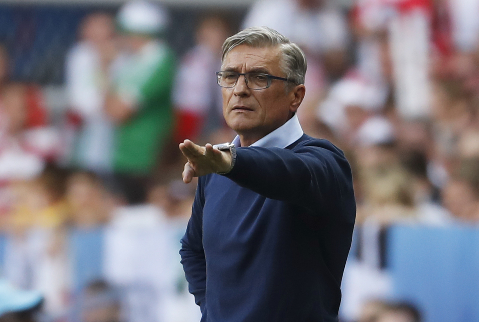 Football Soccer - Poland v Northern Ireland - EURO 2016 - Group C - Stade de Nice, Nice, France - 12/6/16 Poland head coach Adam Nawalka REUTERS/Eddie Keogh Livepic