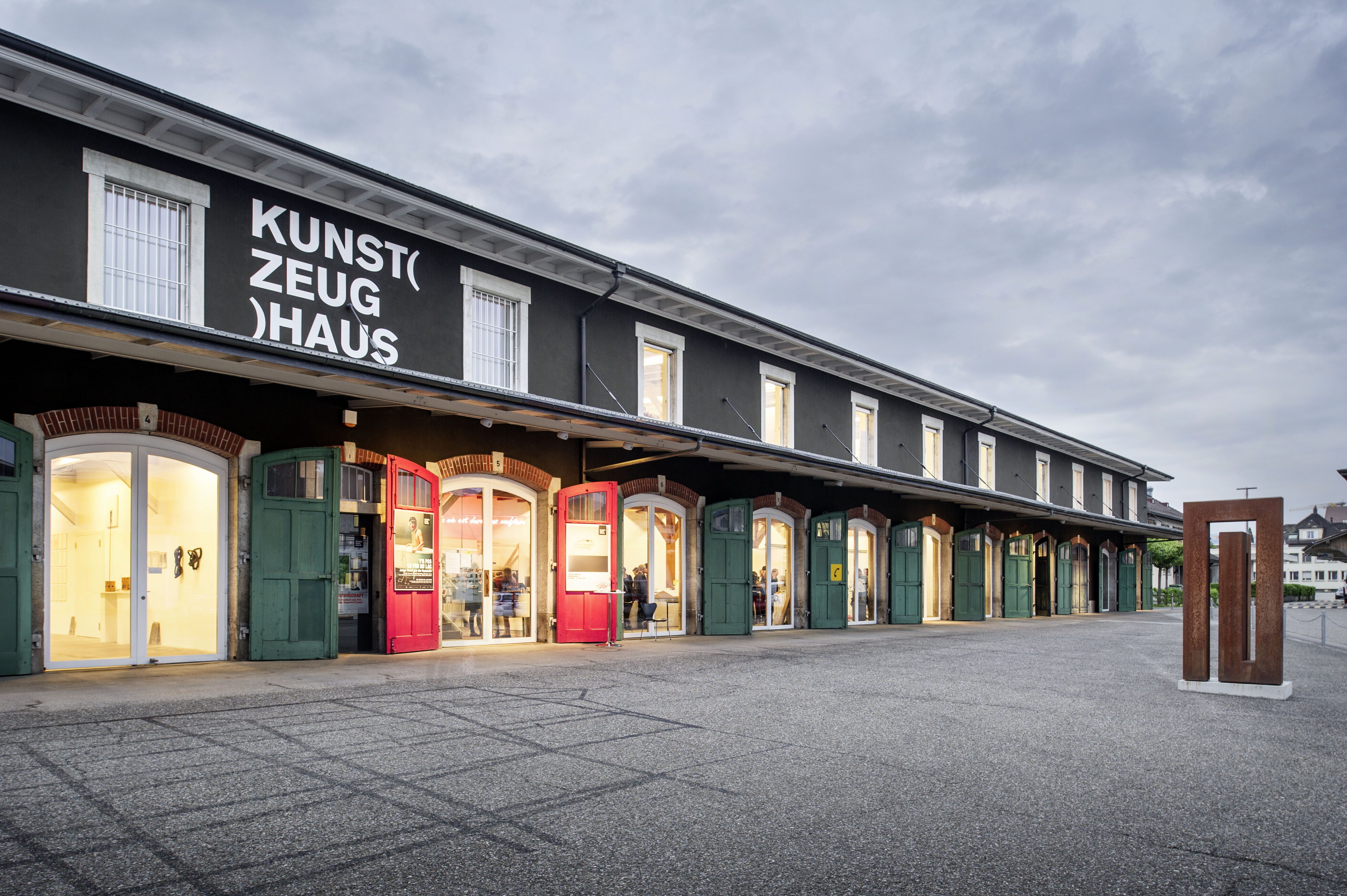 Junge Kunst in schönen Räumen: Kunstzeughaus Rapperswil