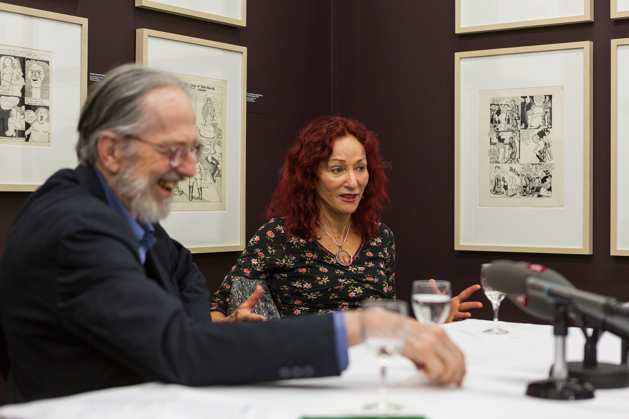 Ein Herz und eine Seele: Robert und Aline Crumb.