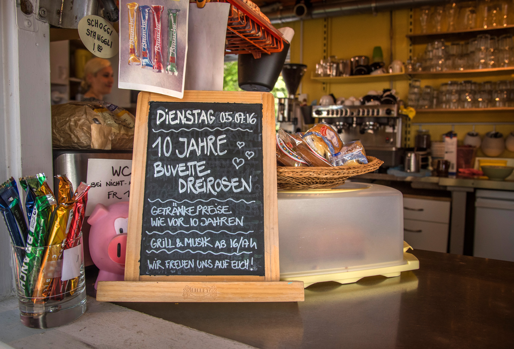 Am 5. Juli steigt die Jubiläumsfeier bei der Buvette.