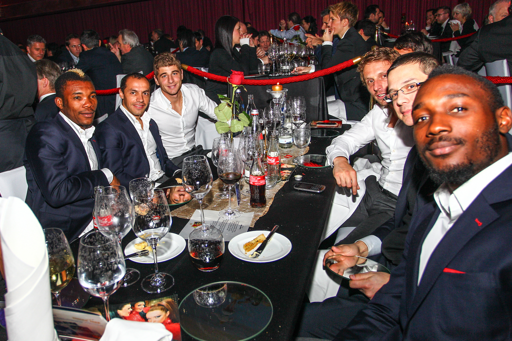FCB Team Night, im Europa-Park in Rust, am 24.01.2014